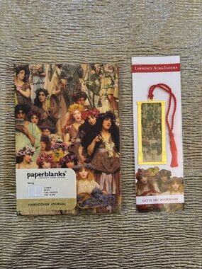 'Spring' Hardcover Journal in Multi-Colored Art Cover